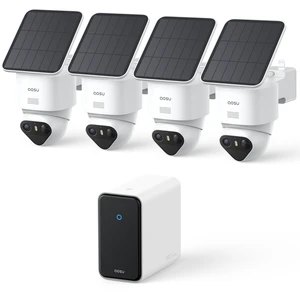 aosu T2 Ultra 4K Solar Security Cameras Wireless Outdoor, 4-Cam Kit, Smart Home Security System with TrueColor Night Vision, AI Recognition&Motion Tracking, 360Pan&Tilt, Expandable 16TB Local S aosu T2 Ultra 4K Solar Security Cameras Wireless Outdoor, 4-Cam Kit, Smart Home Security System with TrueColor Night Vision, AI Recognition&Motion Tracking, 360Pan&Tilt, Expandable 16TB Local S