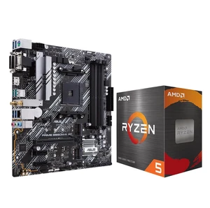MICRO CENTER AMD 5500 Processor with ASUS Prime B550M-A AC MATX Motherboard MICRO CENTER AMD 5500 Processor with ASUS Prime B550M-A AC MATX Motherboard