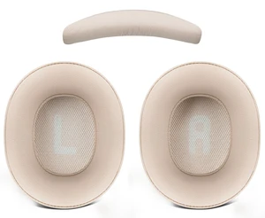 SOULWIT Replacement Kit for JBL Tune 700BT/710BT/720BT/750BTNC/760NC/770NC Headphones, Protein Leather Ear Pads + Headband - Sand Dune SOULWIT Replacement Kit for JBL Tune 700BT/710BT/720BT/750BTNC/760NC/770NC Headphones, Protein Leather Ear Pads + Headband - Sand Dune