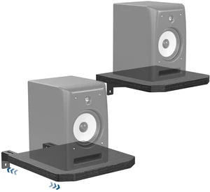 BYMECOST Speaker Wall Mount, Adjustable Rear Speaker Wall Mount Shelves BYMECOST Speaker Wall Mount, Adjustable Rear Speaker Wall Mount Shelves