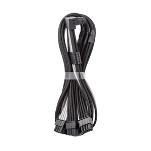 CableMod Pro ModFlex Sleeved 12V-2x6 PCIe Cable for EVGA(Blk+SLV,3x8p,90B) CableMod Pro ModFlex Sleeved 12V-2x6 PCIe Cable for EVGA(Blk+SLV,3x8p,90B)