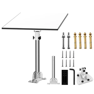 Heavy Duty Starlink Gen 3 Roof Mount, 430 Stainless Steel Pole & 1.38" OD Heavy Duty Starlink Gen 3 Roof Mount, 430 Stainless Steel Pole & 1.38" OD