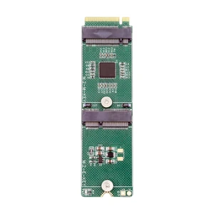 xiwai NGFF NVME Riser Card M-Key to E-Key WLAN Card & Key-M M.2 NGFF NVME SSD Adapter PCIE Packet Switch Compatible with NAS Industrial Control Motherboard xiwai NGFF NVME Riser Card M-Key to E-Key WLAN Card & Key-M M.2 NGFF NVME SSD Adapter PCIE Packet Switch Compatible with NAS Industrial Control Motherboard