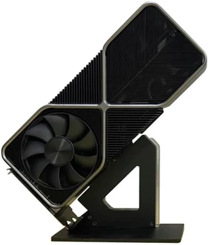 YXHGeeek Shelf Trophy Display Stand Holder for Standard PCIE Graphics Cards GPU (Three Slots 45C Black Holder) YXHGeeek Shelf Trophy Display Stand Holder for Standard PCIE Graphics Cards GPU (Three Slots 45C Black Holder)