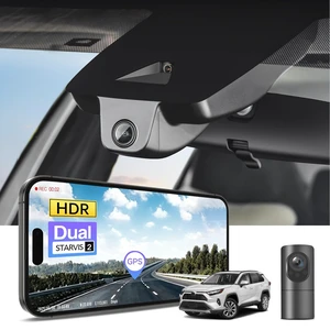 4K Front & 2K Rear 2 Channel HDR Dash Cam for Toyota RAV4 2022-2025 Model B 4K Front & 2K Rear 2 Channel HDR Dash Cam for Toyota RAV4 2022-2025 Model B