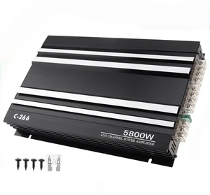 DriSentri 4 Channel Car Amplifier, 5800W Car Power Amplifier 4-Channel Stereo Car Audio Amplifier Amp 12V DriSentri 4 Channel Car Amplifier, 5800W Car Power Amplifier 4-Channel Stereo Car Audio Amplifier Amp 12V