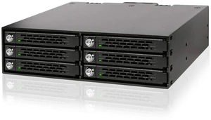 ICY DOCK ToughArmor MB996SK-6SB Rugged 6 x 2.5 SAS/SATA HDD/SSD Mobile Rack Enclosure for 5.25" Bay (with Keylock) ICY DOCK ToughArmor MB996SK-6SB Rugged 6 x 2.5 SAS/SATA HDD/SSD Mobile Rack Enclosure for 5.25" Bay (with Keylock)