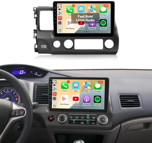 Linux Car Radio for Honda Civic 2006-2011 Fast Boot Stereo Wireless Carplay Linux Car Radio for Honda Civic 2006-2011 Fast Boot Stereo Wireless Carplay