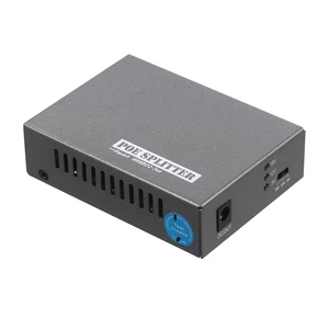 REVODATA 24W Gigabit PoE Splitter to DC 5V/12V/18V Power Output, IEEE802.3af/at Compliant, 10/100/1000Mbps Speed, for Non-PoE Device up to 100m, Plug and Play (PD6004G-B) REVODATA 24W Gigabit PoE Splitter to DC 5V/12V/18V Power Output, IEEE802.3af/at Compliant, 10/100/1000Mbps Speed, for Non-PoE Device up to 100m, Plug and Play (PD6004G-B)