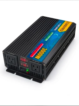5000W Pure Sine Wave Power Inverter 12V DC to 110V 120V AC ^^ Heavy Duty Off-Grid Solar Power Converter with Dual AC Outlets & LED Digital Display for RV, Truck, Boat, and Home Emergency Backup 5000W Pure Sine Wave Power Inverter 12V DC to 110V 120V AC ^^ Heavy Duty Off-Grid Solar Power Converter with Dual AC Outlets & LED Digital Display for RV, Truck, Boat, and Home Emergency Backup