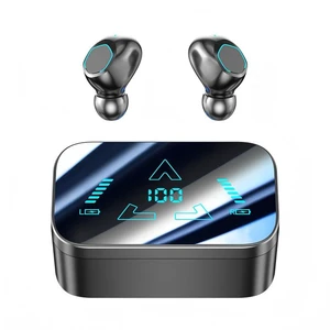 Wireless Bluetooth Earbuds, Bluetooth 5.3, LED Display, In-Ear, Black Wireless Bluetooth Earbuds, Bluetooth 5.3, LED Display, In-Ear, Black