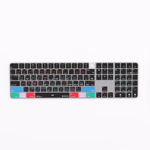 Editors Keys Logic Pro Keyboard Cover Compatible with Apple Magic Numeric Keyboard - Silicone Protective Skin with Logic Pro Shortcuts - Fits TouchID and Non-TouchID Models Editors Keys Logic Pro Keyboard Cover Compatible with Apple Magic Numeric Keyboard - Silicone Protective Skin with Logic Pro Shortcuts - Fits TouchID and Non-TouchID Models