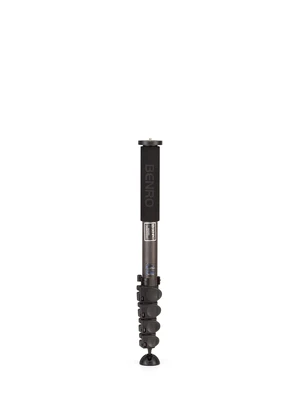Benro Adventure 8X Carbon Fiber Series 4 Monopod, 5 Section, Flip Lock, 72" Maximum Height, 39.7 lb. Capacity- Black (MAD49C) Benro Adventure 8X Carbon Fiber Series 4 Monopod, 5 Section, Flip Lock, 72" Maximum Height, 39.7 lb. Capacity- Black (MAD49C)