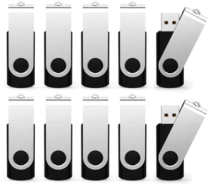Maspen 10 Pack 16GB USB Flash Drives Bulk Pack USB 2.0 Thumb Drives Small Capacity Memory Stick Jump Drive Pen Drives (16 GB, 10pcs, Black) Maspen 10 Pack 16GB USB Flash Drives Bulk Pack USB 2.0 Thumb Drives Small Capacity Memory Stick Jump Drive Pen Drives (16 GB, 10pcs, Black)