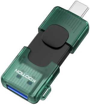 KOOTION 128GB Dual USB-A & Type-C Flash Drive up to 110MB/s USB 3.2 Gen 1 KOOTION 128GB Dual USB-A & Type-C Flash Drive up to 110MB/s USB 3.2 Gen 1