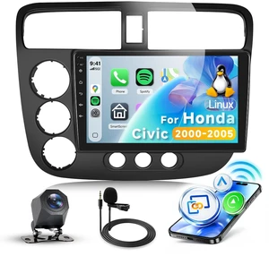 Driauto Car Stereo for Honda Civic 2000 2001 2002 2003 2004 2005 Carplay Driauto Car Stereo for Honda Civic 2000 2001 2002 2003 2004 2005 Carplay