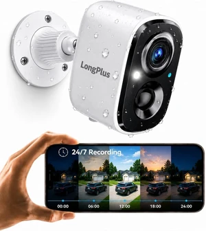 LongPlus 3K Wireless Outdoor Security Camera 24/7 Recording Security Camera LongPlus 3K Wireless Outdoor Security Camera 24/7 Recording Security Camera