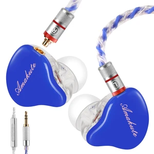 DEMAKE in-Ear Monitor with Detachable Silver-Plated,with mic DEMAKE in-Ear Monitor with Detachable Silver-Plated,with mic