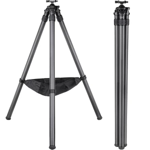 VICELK Carbon Fiber Hunting Tripod, 71" Inverted Shooting Tripod with 52mm Lever Ball Head, 66lbs Load Capacity, 2-Section Thick Bottom Leg Tube, for Hunting Shooting Camera Telescope-MK402R VICELK Carbon Fiber Hunting Tripod, 71" Inverted Shooting Tripod with 52mm Lever Ball Head, 66lbs Load Capacity, 2-Section Thick Bottom Leg Tube, for Hunting Shooting Camera Telescope-MK402R