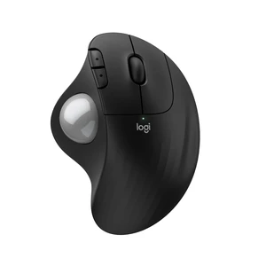 Logitech Ergo M575S Wireless Bluetooth Trackball Mouse - Black Silver Ball Logitech Ergo M575S Wireless Bluetooth Trackball Mouse - Black Silver Ball