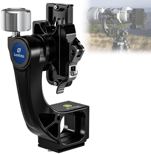 Leofoto Monopod Gimbal Head for Camera, Professional Aluminum Alloy Tripod Head with Arca-Swiss Dovetail Quick Release Plate, 360 Panoramic Shooting for DSLR Camera Up to 48lbs/22kg (MPG-02L) Leofoto Monopod Gimbal Head for Camera, Professional Aluminum Alloy Tripod Head with Arca-Swiss Dovetail Quick Release Plate, 360 Panoramic Shooting for DSLR Camera Up to 48lbs/22kg (MPG-02L)