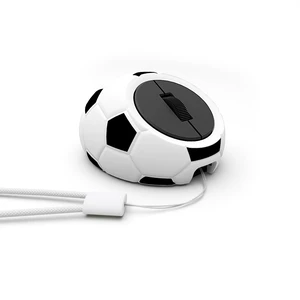 Whalices 52 Soccer Mini Wireless Mouse, 2.4G & Bluetooth Rechargeable Gift Whalices 52 Soccer Mini Wireless Mouse, 2.4G & Bluetooth Rechargeable Gift