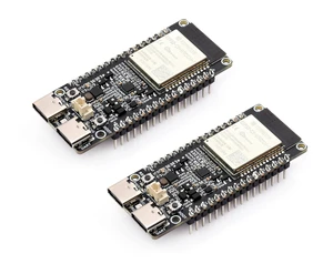 (2PCS) ESP32-C5 Dual-Band Wi-Fi 6 Development Board, 240MHz RISC-V Processor, ESP32-C5-WROOM-1 Series Module, Multi-Protocol RISC-V MCU, 16MB Flash and 8MB PSRAM, with Pre-Soldered Header (2PCS) ESP32-C5 Dual-Band Wi-Fi 6 Development Board, 240MHz RISC-V Processor, ESP32-C5-WROOM-1 Series Module, Multi-Protocol RISC-V MCU, 16MB Flash and 8MB PSRAM, with Pre-Soldered Header