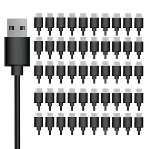 AGIPAXX 50 Pack USB to USB C Cable Bulk,3FT USB 2.0 to USBC Charge Cord Black AGIPAXX 50 Pack USB to USB C Cable Bulk,3FT USB 2.0 to USBC Charge Cord Black