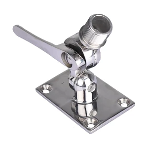 NovelBee Marine VHF Antenna Mount,Adjustable Base Mounts Ratchet for Boat NovelBee Marine VHF Antenna Mount,Adjustable Base Mounts Ratchet for Boat