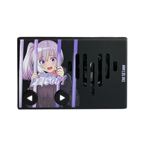 Waifu Prison Anime Melody Box, Customizable Audio, Car Companion Device, USB-C, Swappable Faceplates, with Adhesive Mount Waifu Prison Anime Melody Box, Customizable Audio, Car Companion Device, USB-C, Swappable Faceplates, with Adhesive Mount