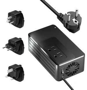 1600W 220V to 110V Voltage Converter, Power Any American Appliances in 220-250V, No Limitations, Plug & Play, Universal Power Adapter Voltage Converter US to Europe International Travel 1600W 220V to 110V Voltage Converter, Power Any American Appliances in 220-250V, No Limitations, Plug & Play, Universal Power Adapter Voltage Converter US to Europe International Travel