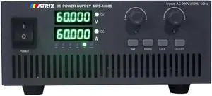 MATRIX MPS-1800S-200-9 High Voltage Programmable DC Power Supply 200V 9A 1800W High-Power with OVP, OCP, OTP, Short Circuit Protection, Input AC 220V 50Hz MATRIX MPS-1800S-200-9 High Voltage Programmable DC Power Supply 200V 9A 1800W High-Power with OVP, OCP, OTP, Short Circuit Protection, Input AC 220V 50Hz
