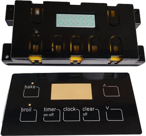316455410 Gas Range Oven Control Board, 7-Button Clock Panel, Replacement Part Replaces 5304518661 316455410 Gas Range Oven Control Board, 7-Button Clock Panel, Replacement Part Replaces 5304518661