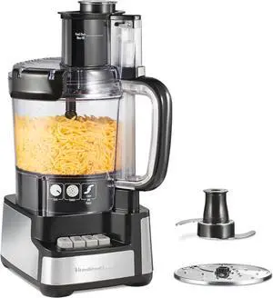 Beach Stack & Snap Food Processor and Vegetable Chopper, BPA Free, Stainless Steel Blades, 12 Cup Bowl, 2-Speed 450 Watt Motor, Black (70725A) Beach Stack & Snap Food Processor and Vegetable Chopper, BPA Free, Stainless Steel Blades, 12 Cup Bowl, 2-Speed 450 Watt Motor, Black (70725A)