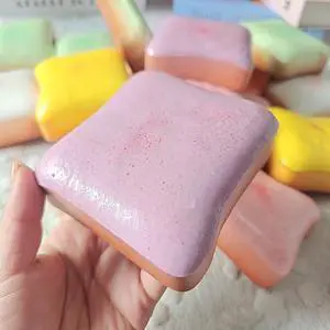 Generic Brand Bread Butter Squishy Slow Rising Squishy Stocking Stuffers Stress Balls Fidget Toys Stress Relief Party Favor Gift for ADHD purple Generic Brand Bread Butter Squishy Slow Rising Squishy Stocking Stuffers Stress Balls Fidget Toys Stress Relief Party Favor Gift for ADHD purple