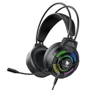 Wired Gaming Headset with Microphone, 50mm Dynamic Drivers, 7.1 Surround Sound, RGB Lighting, Lightweight Stereo Headphones with USB Control Box for PC, Mac, Laptop, PS4, PS5 Wired Gaming Headset with Microphone, 50mm Dynamic Drivers, 7.1 Surround Sound, RGB Lighting, Lightweight Stereo Headphones with USB Control Box for PC, Mac, Laptop, PS4, PS5