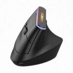 Wireless Ergonomic Vertical Mouse, Bluetooth Mouse for Laptop (BT5.2+2.4GHz), Right Hand Optical Mouse, Office Vertical Computer Mice, 800/1200/1600 DPI, 5 Buttons for Laptop, Desktop & PC, Black Wireless Ergonomic Vertical Mouse, Bluetooth Mouse for Laptop (BT5.2+2.4GHz), Right Hand Optical Mouse, Office Vertical Computer Mice, 800/1200/1600 DPI, 5 Buttons for Laptop, Desktop & PC, Black