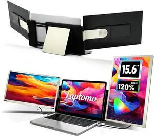 Laptop Screen Extender Monitor Portable, 15.6" FHD Monitor Extender Detachable Monitor for Laptops, Triple Laptop Monitor Extender compatiable with Windows, Mac, Android, Chrome, Switch &, Plug n Play Laptop Screen Extender Monitor Portable, 15.6" FHD Monitor Extender Detachable Monitor for Laptops, Triple Laptop Monitor Extender compatiable with Windows, Mac, Android, Chrome, Switch &, Plug n Play