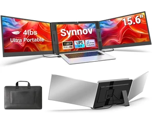15.6 Laptop Screen Extender, 1080P FHD Ultra Light & Portable Triple Monitor for Laptops, Fit for 12"-17.3" Laptops, Plug & Play Travel Monitor Extender Compatible with Wins/MacOS/Chrome 15.6 Laptop Screen Extender, 1080P FHD Ultra Light & Portable Triple Monitor for Laptops, Fit for 12"-17.3" Laptops, Plug & Play Travel Monitor Extender Compatible with Wins/MacOS/Chrome