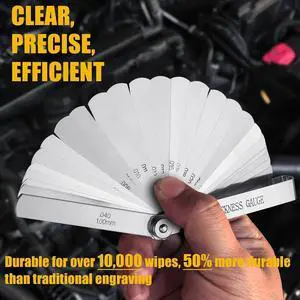 Performance 66785 Engine Piston Ring Filer Grinder Grinding w/ 32 Blade Feeler 32 Blade Feeler Performance 66785 Engine Piston Ring Filer Grinder Grinding w/ 32 Blade Feeler 32 Blade Feeler