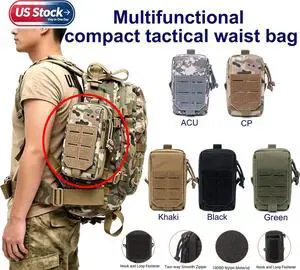 Tactical MOLLE EDC Utility Waist Bag Phone Pouch Vest Fish Biking Outdoor Belt ACU Tactical MOLLE EDC Utility Waist Bag Phone Pouch Vest Fish Biking Outdoor Belt ACU