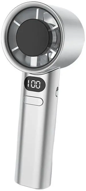 Personal Fan Handheld Fan, Compact Portable for Trip Working Indoor Outdoor Bedroom, Silver Personal Fan Handheld Fan, Compact Portable for Trip Working Indoor Outdoor Bedroom, Silver