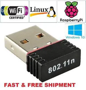 New Realtek Mini USB Wireless 802.11B/G/N LAN Card WiFi Network Adapter RTL8188 New Realtek Mini USB Wireless 802.11B/G/N LAN Card WiFi Network Adapter RTL8188