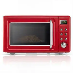 ARLIME Retro Microwave 0.7Cu.ft, 700 Watt Countertop Microwave with 5 Micro Power Defrost & Auto Cooking Function, LED Display, Child Lock, Small Microwave for Kitchen, RV, Dorm (Retro Red) ARLIME Retro Microwave 0.7Cu.ft, 700 Watt Countertop Microwave with 5 Micro Power Defrost & Auto Cooking Function, LED Display, Child Lock, Small Microwave for Kitchen, RV, Dorm (Retro Red)