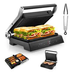 ARLIME Panini Grill Press Sandwich Maker, 1200W Electric Indoor Grill ARLIME Panini Grill Press Sandwich Maker, 1200W Electric Indoor Grill
