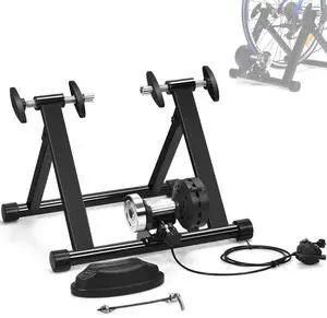 SPORFIT Indoor Bike Trainer Stand for Exercise,Noise Reduction Stationary Bike Converter,8-Level Magnetic Resistance Bike Trainer for Riding,Bicycle Trainer for 26"-28Wheels SPORFIT Indoor Bike Trainer Stand for Exercise,Noise Reduction Stationary Bike Converter,8-Level Magnetic Resistance Bike Trainer for Riding,Bicycle Trainer for 26"-28Wheels