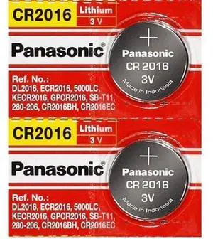 2 x PANASONIC CR 2016 CR2016 CR 2016 LITHIUM COIN CELL Button Battery Exp 2030 2 x PANASONIC CR 2016 CR2016 CR 2016 LITHIUM COIN CELL Button Battery Exp 2030