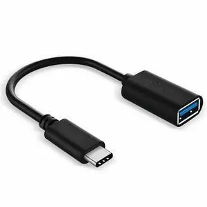 USB-C 3.1 Type C Male to USB 3.0 Type A Female OTG Adapter Converter Cable Black USB-C 3.1 Type C Male to USB 3.0 Type A Female OTG Adapter Converter Cable Black