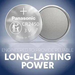Super Fresh New Panasonic CR2450 CR 2450 3v LITHIUM Coin Cell Battery Exp. 2035 Super Fresh New Panasonic CR2450 CR 2450 3v LITHIUM Coin Cell Battery Exp. 2035