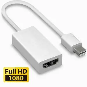Mini Display Port DP Thunderbolt to HDMI Adapter Cable For Laptop Desktop PC Mini Display Port DP Thunderbolt to HDMI Adapter Cable For Laptop Desktop PC